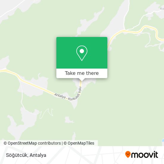 Söğütcük map