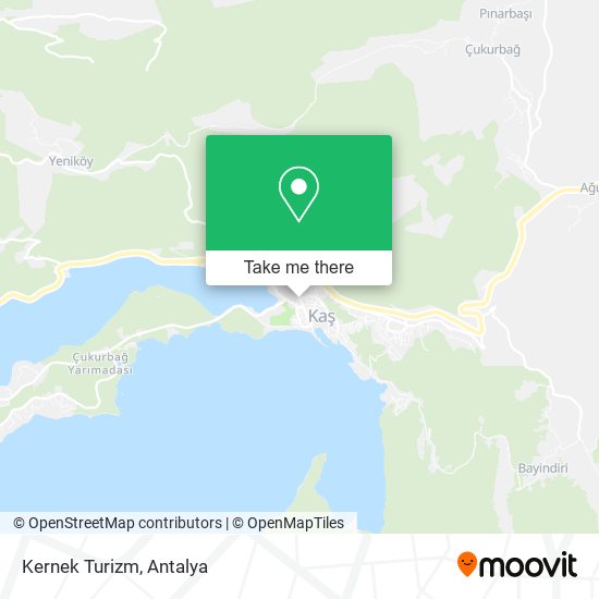 Kernek Turizm map