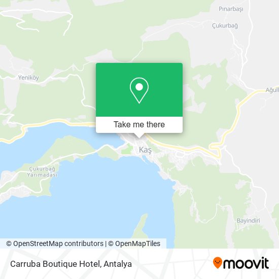 Carruba Boutique Hotel map