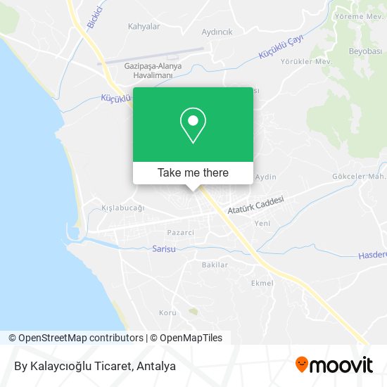 By Kalaycıoğlu Ticaret map