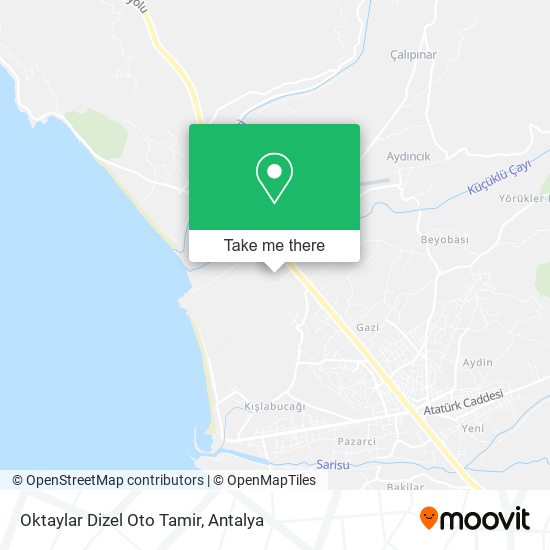 Oktaylar Dizel Oto Tamir map