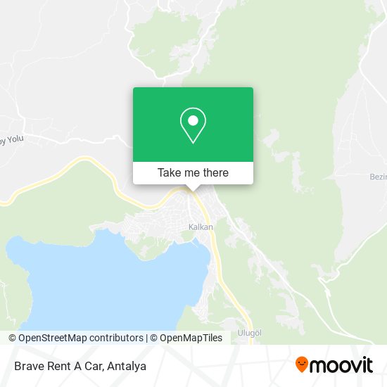 Brave Rent A Car map