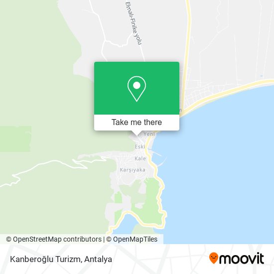 Kanberoğlu Turizm map