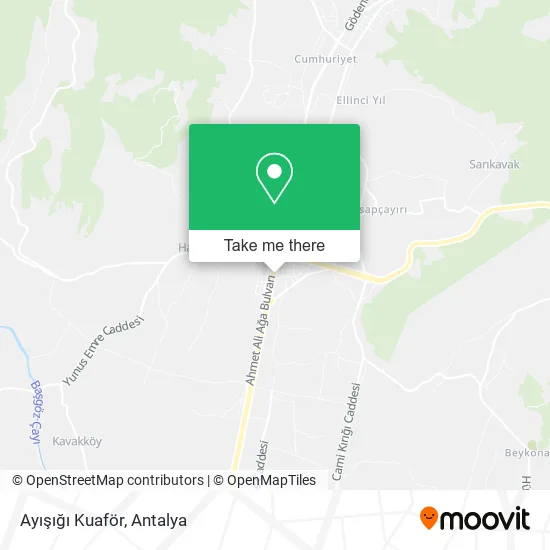 Ayışığı Kuaför map