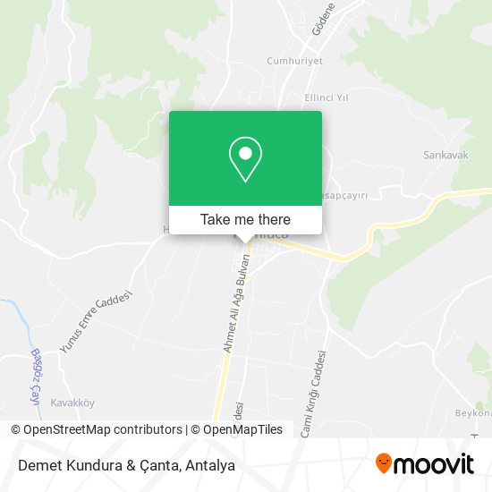 Demet Kundura & Çanta map