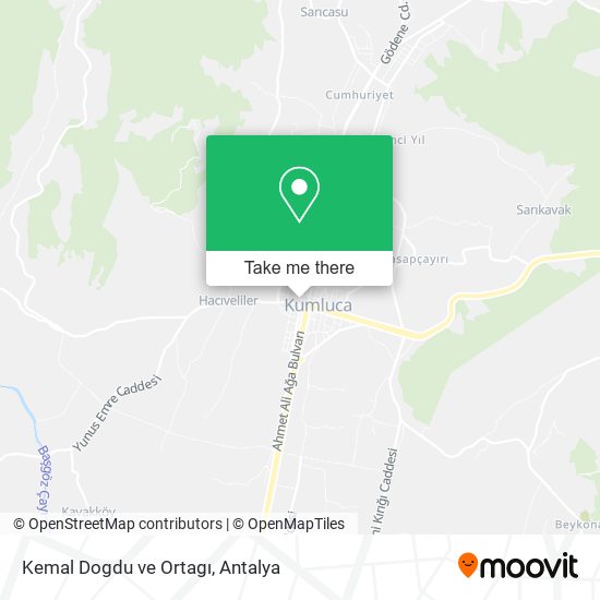 Kemal Dogdu ve Ortagı map