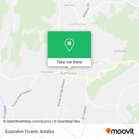 Ãzaytekın Tıcaret map