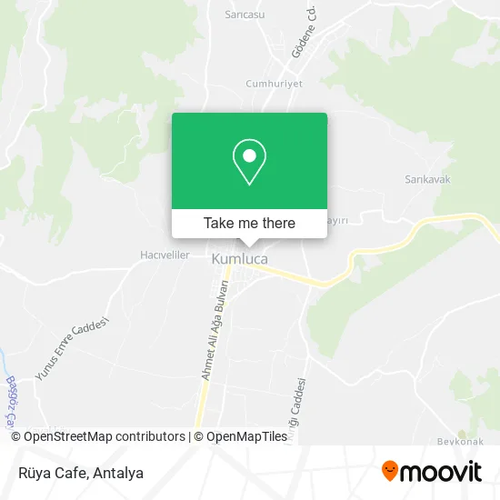 Rüya Cafe map