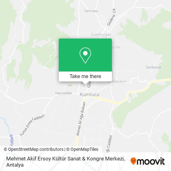 Mehmet Akif Ersoy Kültür Sanat & Kongre Merkezi map