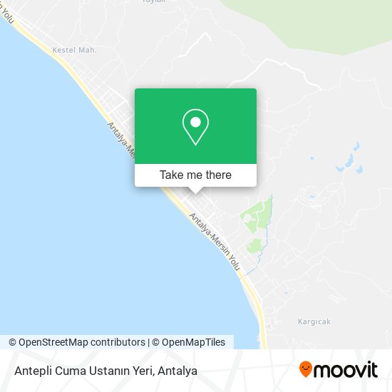Antepli Cuma Ustanın Yeri map