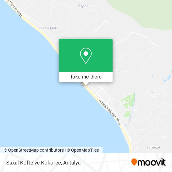 Saxal Köfte ve Kokorec map