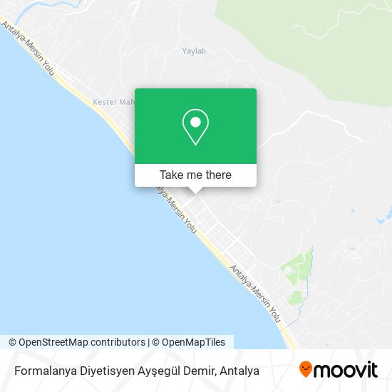 Formalanya Diyetisyen Ayşegül Demir map