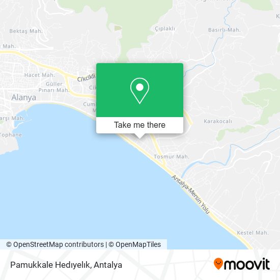 Pamukkale Hedıyelık map