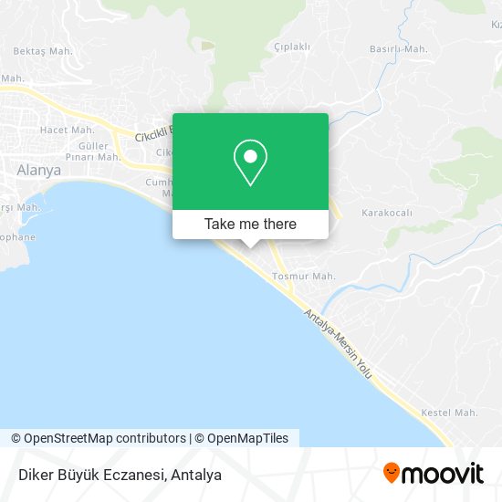 Diker Büyük Eczanesi map