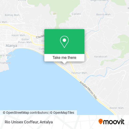 Rio Unisex Coıffeur map