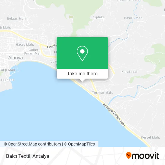 Balcı Textil map
