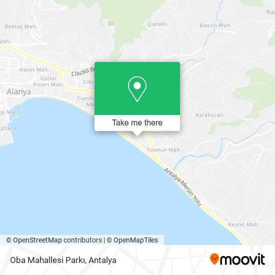Oba Mahallesi Parkı map