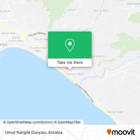 Umut Nargıle Dunyası map