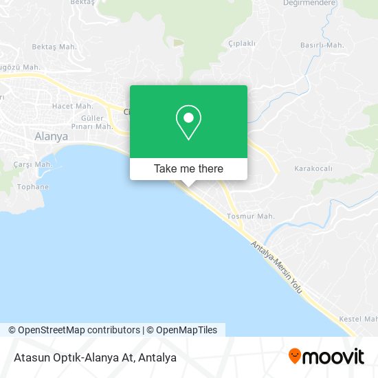 Atasun Optık-Alanya At map