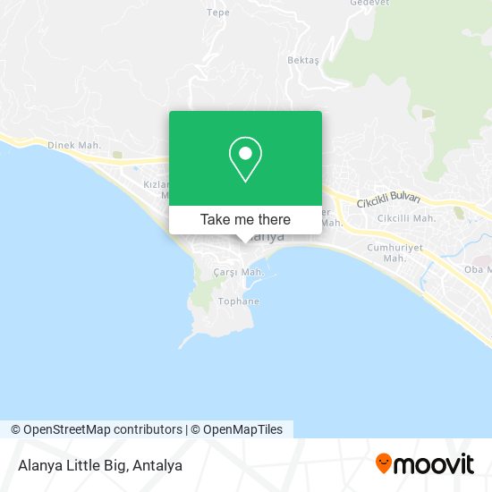 Alanya Little Big map