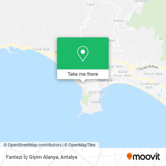 Fantezi İç Giyim Alanya map