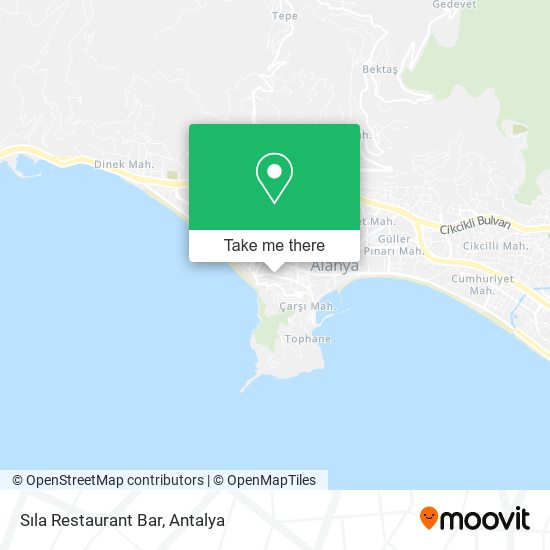 Sıla Restaurant Bar map