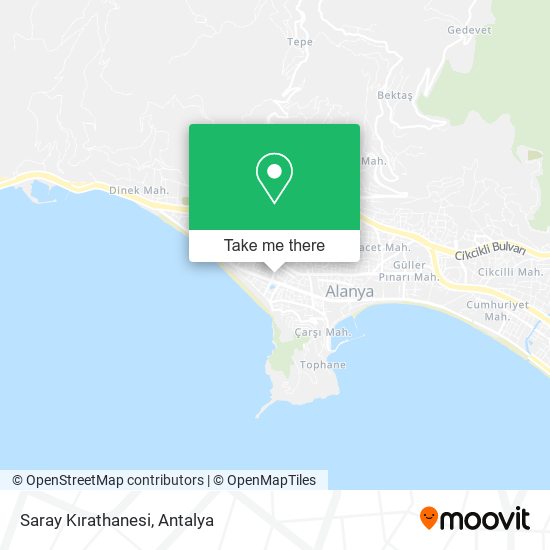 Saray Kırathanesi map