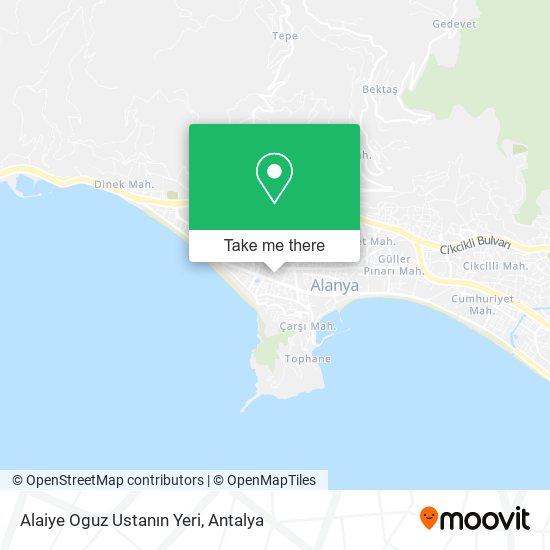 Alaiye Oguz Ustanın Yeri map