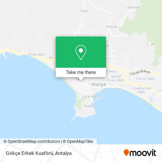 Gökçe Erkek Kuaförü map