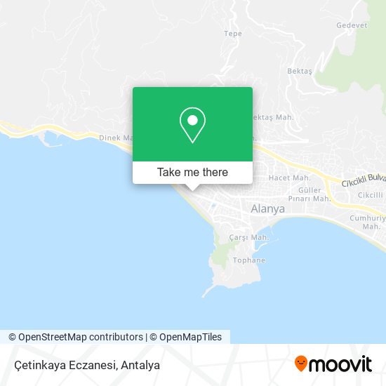 Çetinkaya Eczanesi map