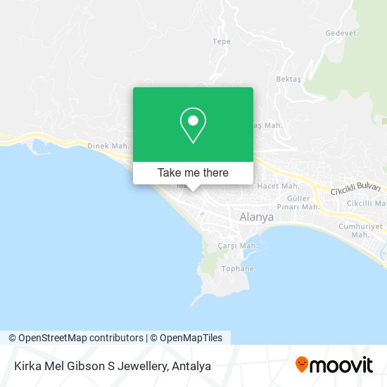 Kirka Mel Gibson S Jewellery map