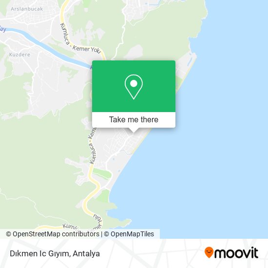 Dıkmen Ic Gıyım map