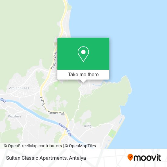 Sultan Classic Apartments map