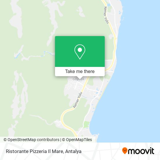 Ristorante Pizzeria Il Mare map