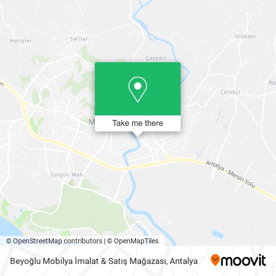 Beyoğlu Mobilya İmalat & Satış Mağazası map