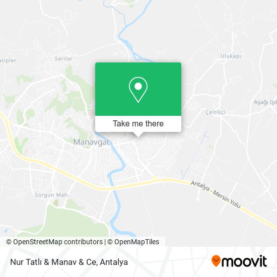 Nur Tatlı & Manav & Ce map