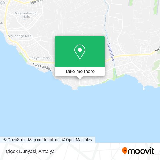 Çiçek Dünyasi map