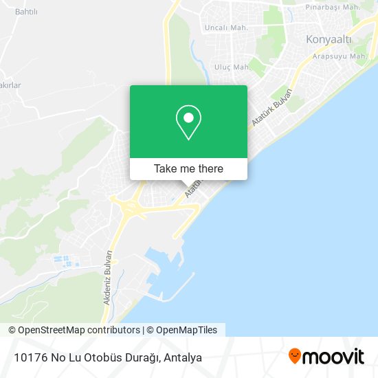 10176 No Lu Otobüs Durağı map