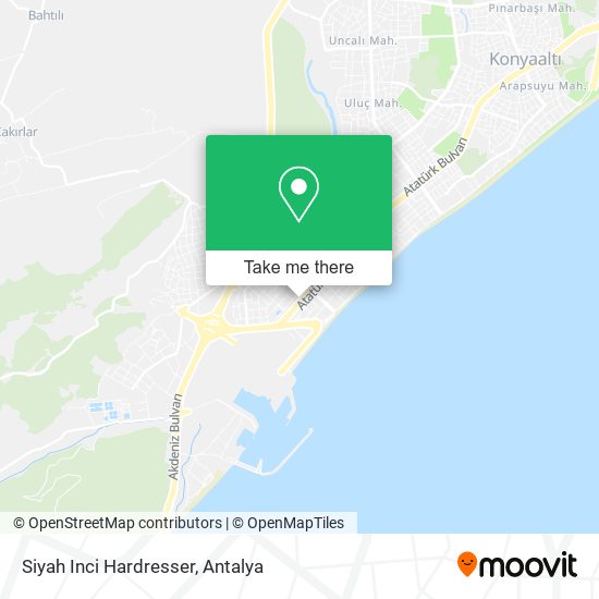 Siyah Inci Hardresser map