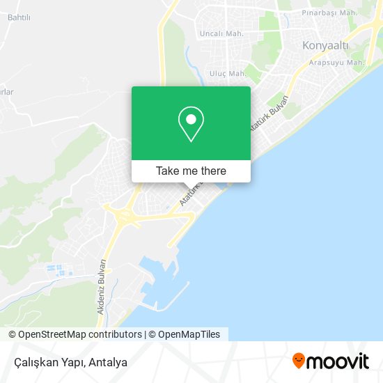 Çalışkan Yapı map