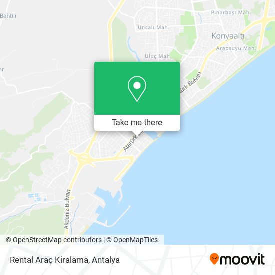 Rental Araç Kiralama map
