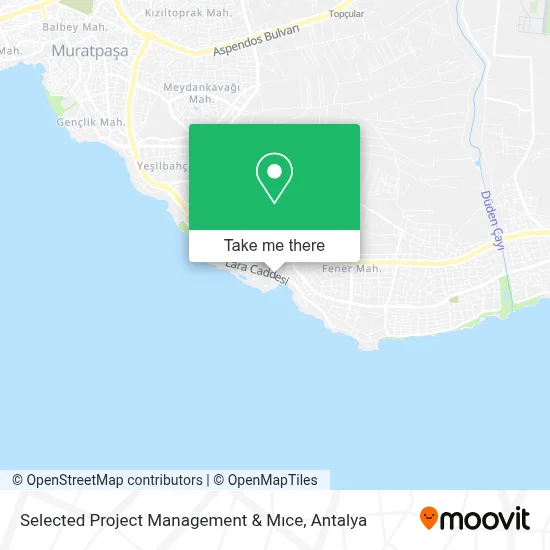 Selected Project Management & Mıce map
