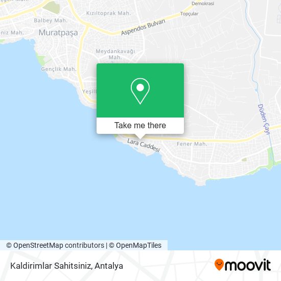 Kaldirimlar Sahitsiniz map