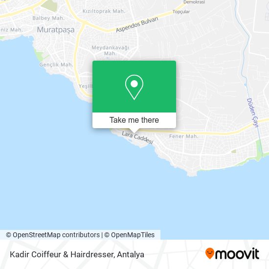 Kadir Coiffeur & Hairdresser map