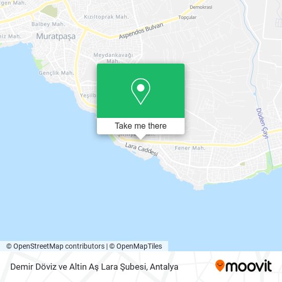 Demir Döviz ve Altin Aş Lara Şubesi map