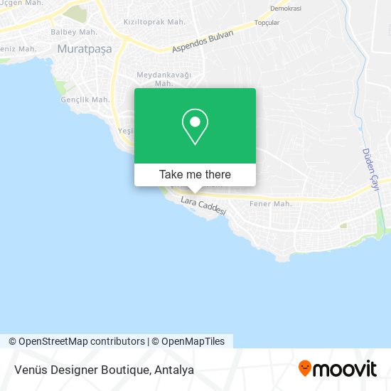 Venüs Designer Boutique map