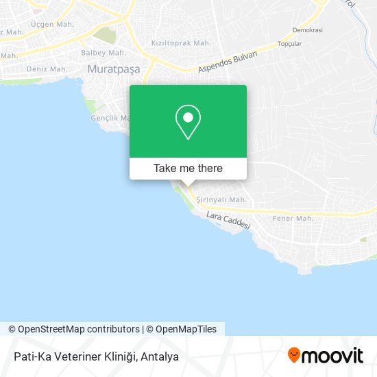 Pati-Ka Veteriner Kliniği map
