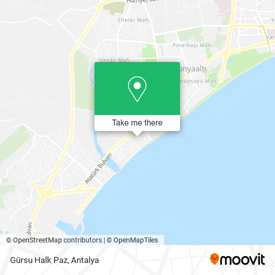 Gürsu Halk Paz map