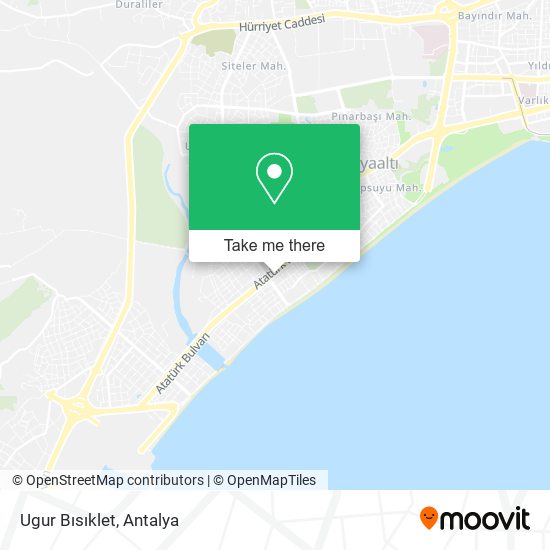 Ugur Bısıklet map