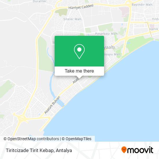 Tiritcizade Tirit Kebap map